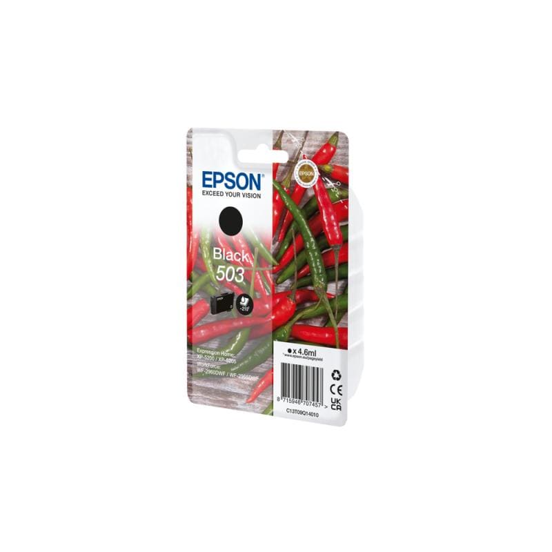 EPSON Epson Ink 503 Black Schwarz (C13T09Q14010)