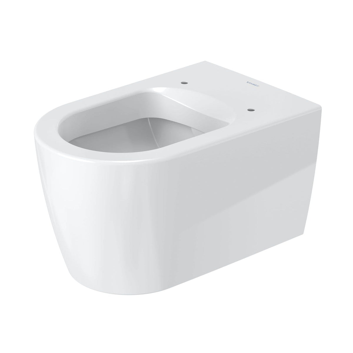 Duravit Vas wc Duravit, Toilet WM 570mm ME by Starck white washdown, Durafix, suspendat, evacuare orizonatala, fara capac (0020010000, 0020090000), alb