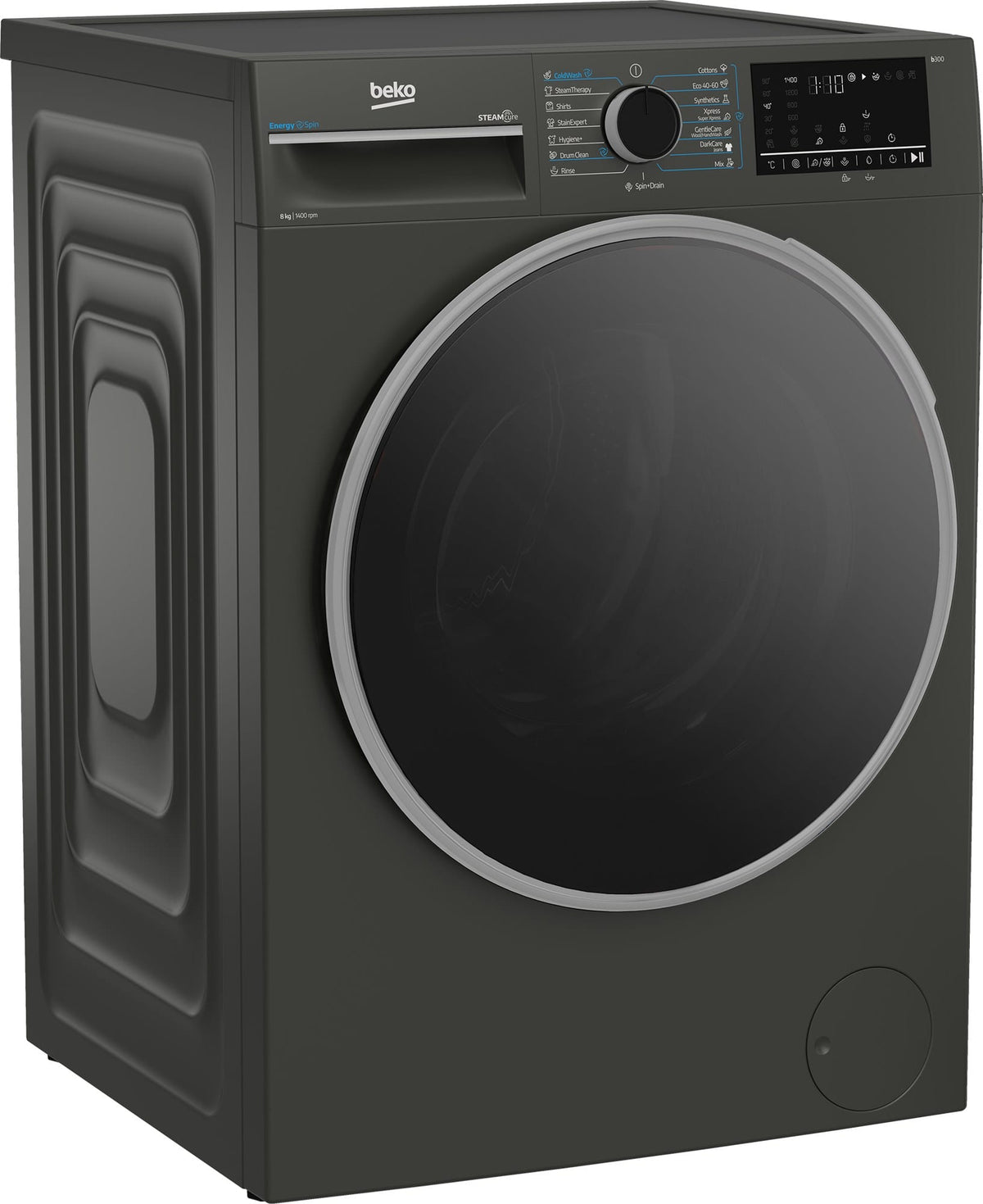 Beko Masina de spalat rufe Masina de spalat rufe Beko B3WFU48415MB2ES | 8kg, 1400RPM, Clasa A, EnergySpin