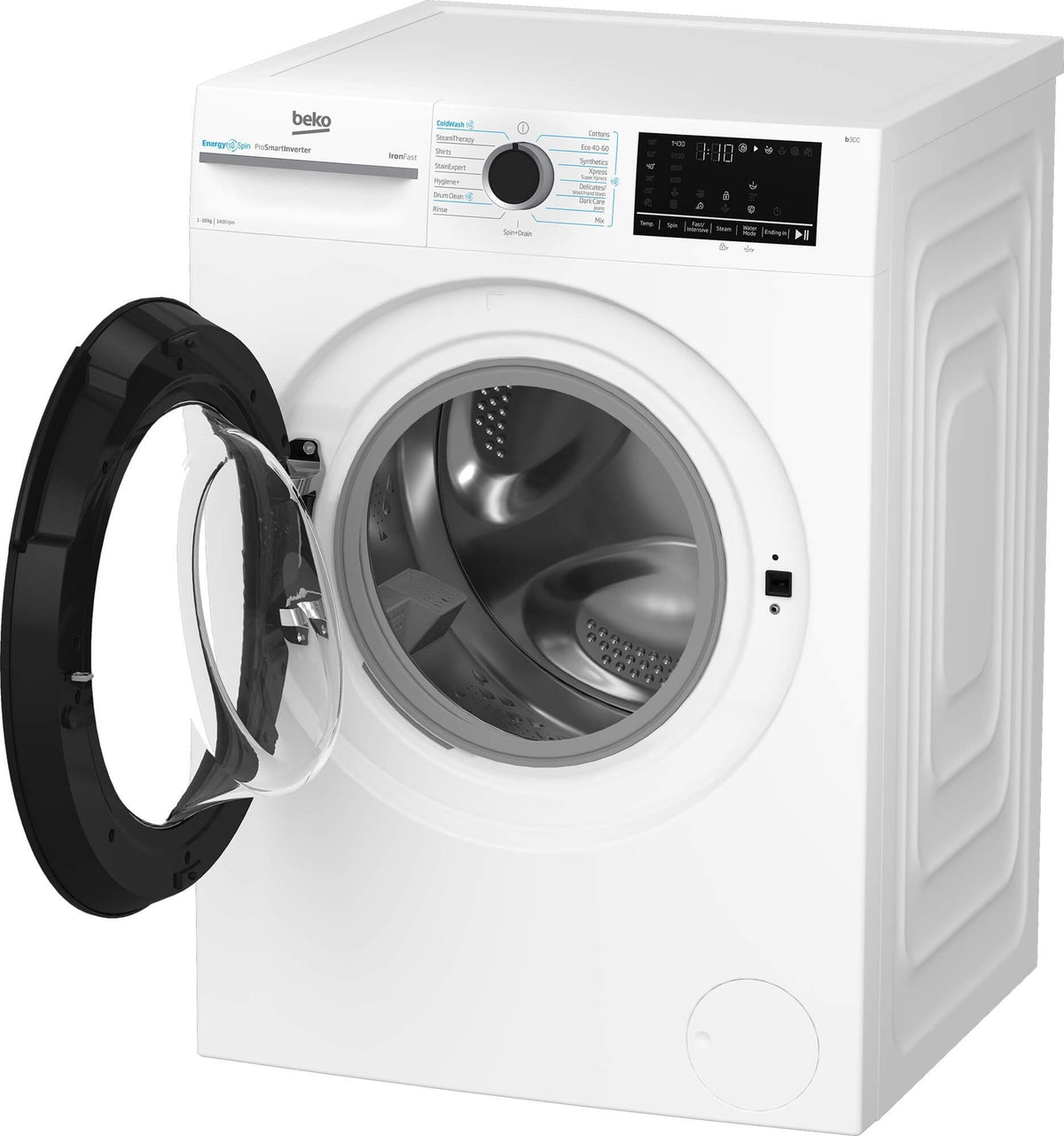 Beko Masina de spalat rufe Masina de spalat rufe Beko BM3WFU410415WB | 10kg, 1400rpm, Clasa A, 15 programe