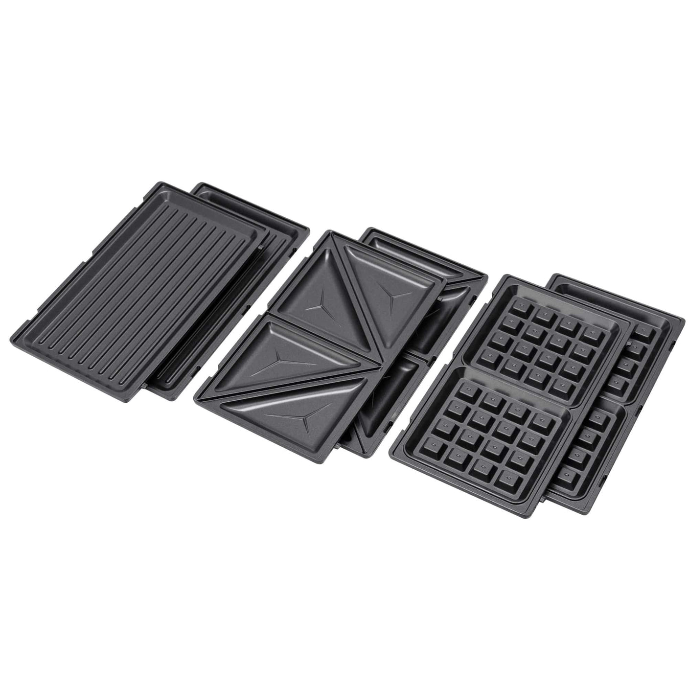 Daewoo SDA Aparat de gatit Aparat Sandwich Daewoo SDA DSM300 | 3 in 1, 800W, Placi Interschimbabile, Grill, Gofre