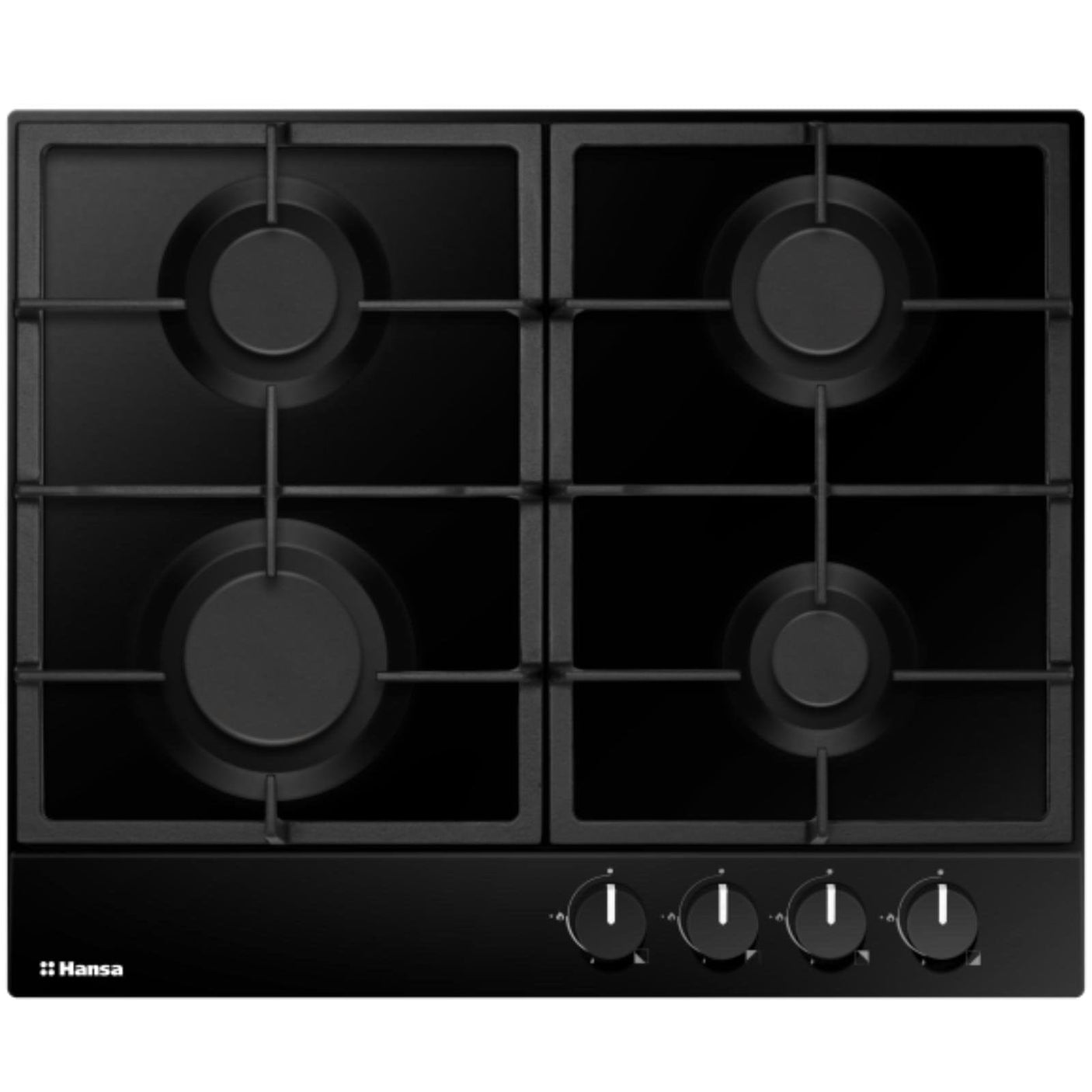 Hansa Plita pe gaz Plita pe gaz Hansa BHGS630502 | 60cm, 4 arzatoare, email, negru