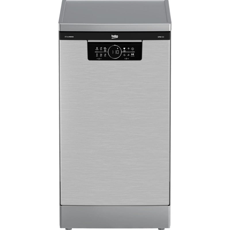 Beko Masina de spalat vase Masina de spalat vase Beko BDFS26046XQ | 10 seturi, ProSmart Inverter, 6 programe, 8.9L, 44.8x60x85cm