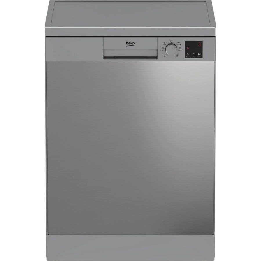 Beko Masina de spalat vase Masina de spalat vase Beko DVN06430X | 14 seturi, 6 programe, Clasa D, Silver, 59.8x60x85cm