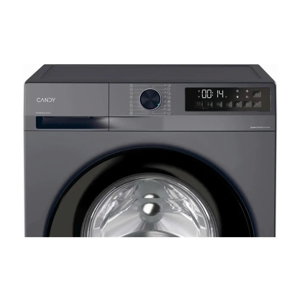 Masina de spalat rufe Candy GD 48SB6G-S | 8kg, 1400RPM, Inverter BPM, Clasa A, Gri inchis