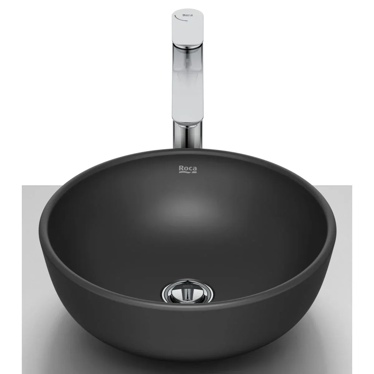 Roca Lavoar Lavoar Roca A327C12080 | Optica, Rotund, 350mm, Montare pe Blat, Negru