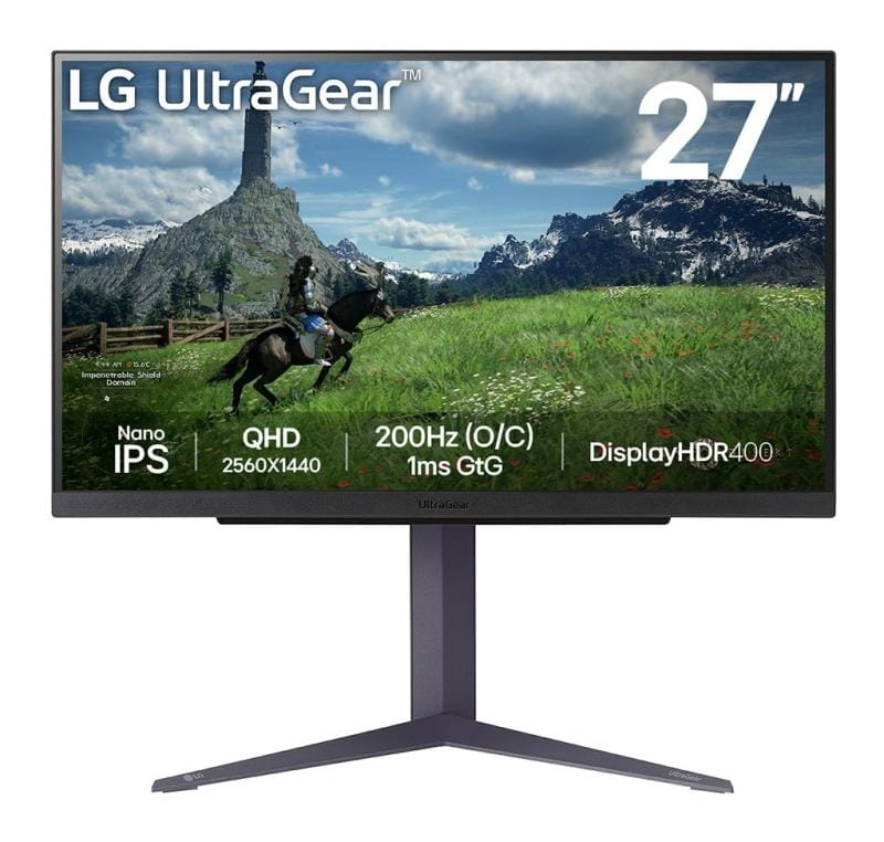 LG Monitor PC Monitor LG 27" 27GS85Q-B.AEU | QHD, IPS, 180Hz, 1ms