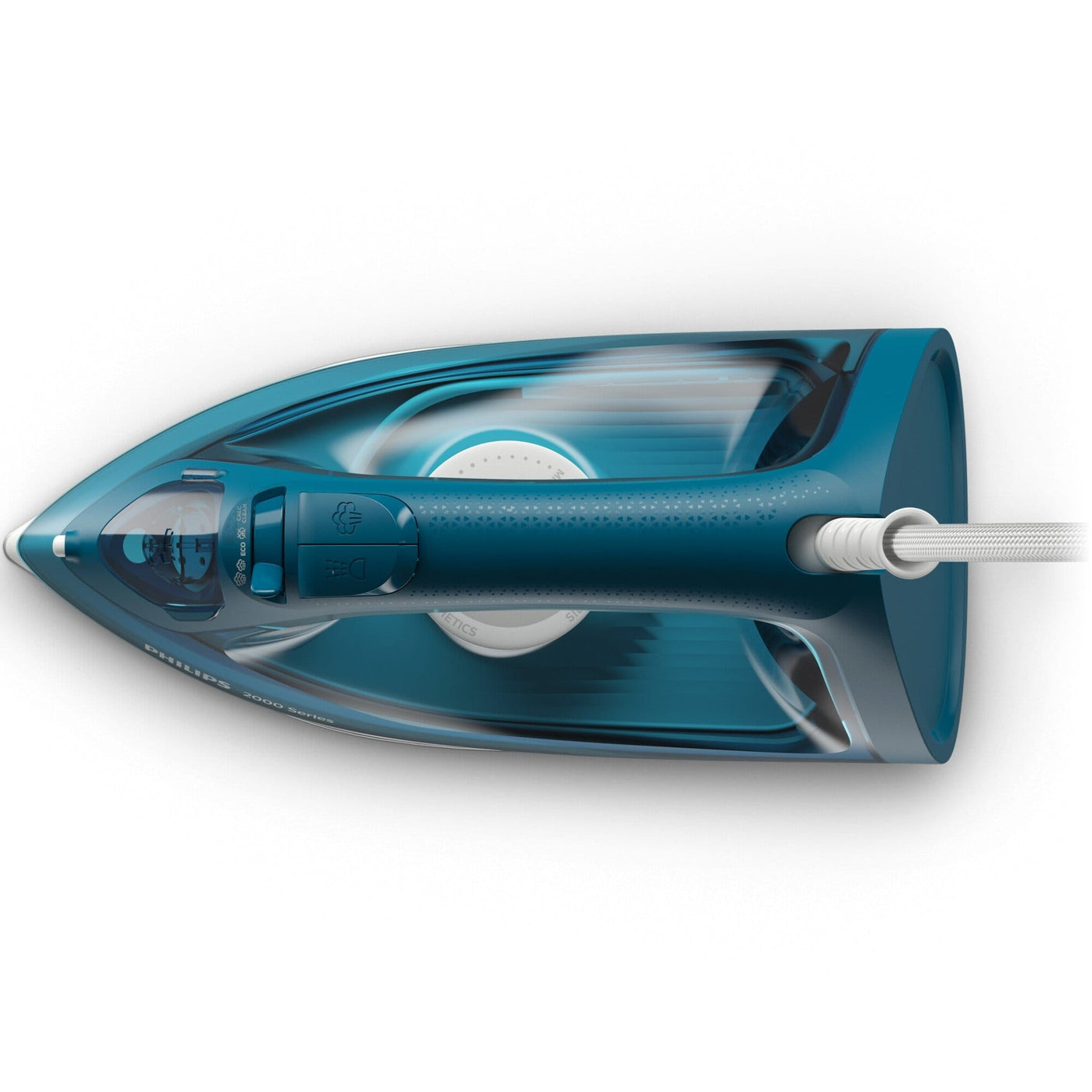 Philips Fier de calcat Fier de calcat Philips DST2030/90 | 2000W, Talpa ceramica, Abur 25g/min, Rezervor 250ml