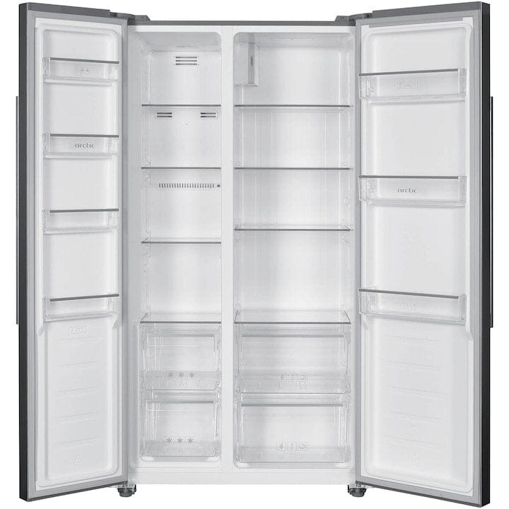 ARCTIC SBS Side-by-Side Arctic AS427E4NMT | 442L, Full NoFrost, Clasa E, Inox