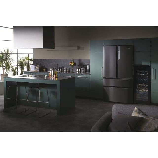 Haier Combina frigorifica Combina frigorifica French Door Haier HB26FSNAAA | 750L, 4 usi, Total No Frost, Inverter, Clasa E, Negru