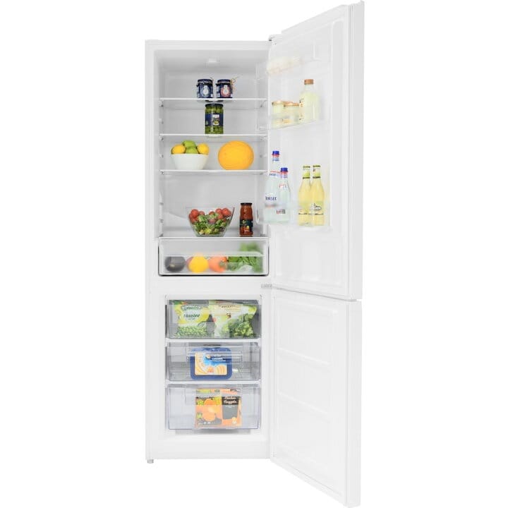 Daewoo Combina frigorifica Combina frigorifica Daewoo DLF-325HEW | 315L, Static, Clasa E, Alb, 60.5x60x186cm