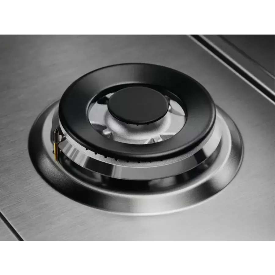 Electrolux Plita incorporabila ELECTROLUX, Gaz, 4 arzatoare, Wok, inox