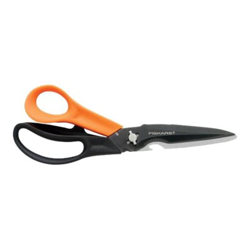 Fiskars Foarfecă multifuncțională Fiskars Cuts+More Multiscissor 1000809, negru/portocaliu