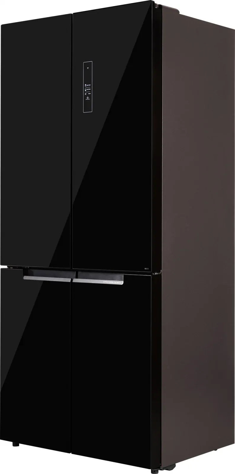 Tesla WG Side by side Frigider side-by-side Tesla RF5100FMBE, 511 l, Clasa E, Total No Frost, Motor Inverter, Display LED, H 190 cm, Sticla Neagra