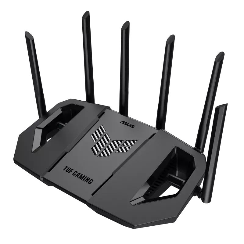 Router Wireless Asus TUF-BE9400 | 9400 Mbps, Tri-Band, WiFi 7, Negru