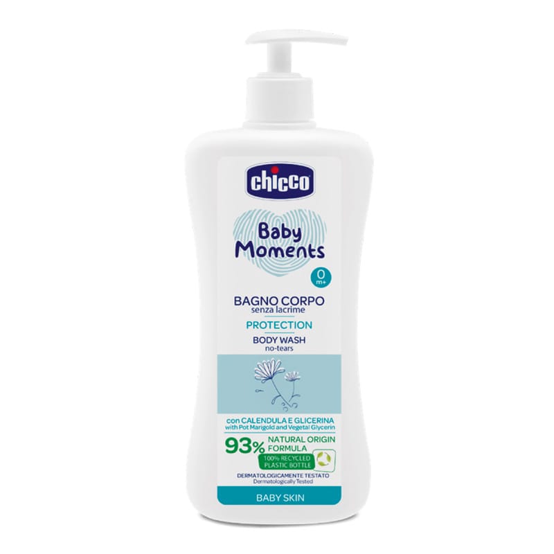 Chicco Îngrijire bebe Gel De Dus Chicco Baby Moments 10581-9 | 750ml, Fara Lacrimi, 0 Luni+