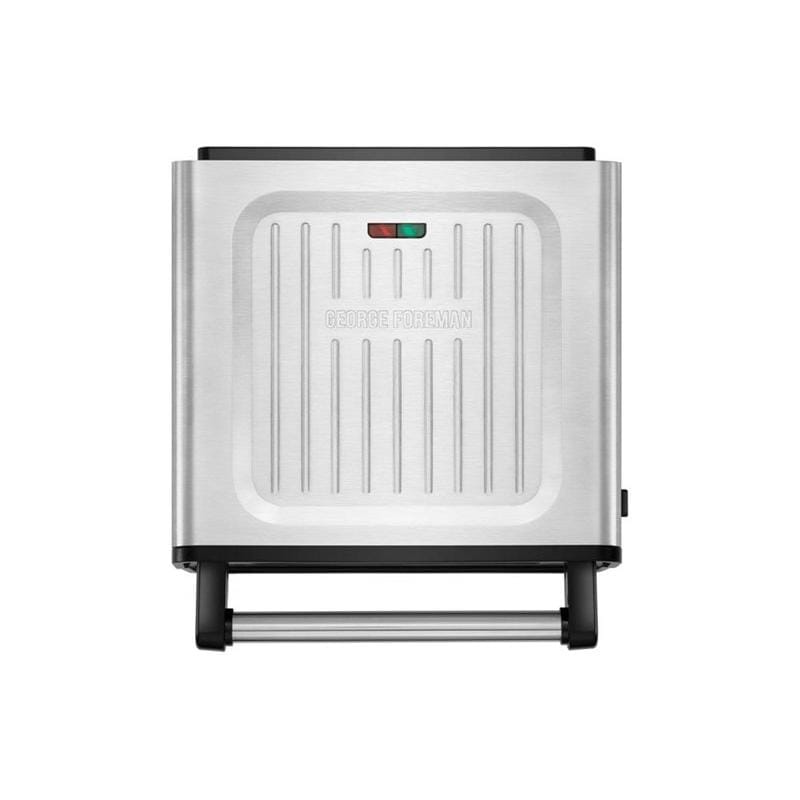 George Foreman Grătar de contact George Foreman Smokeless 28000-56, gătire rapidă cu fum redus, plăci antiaderente, negru