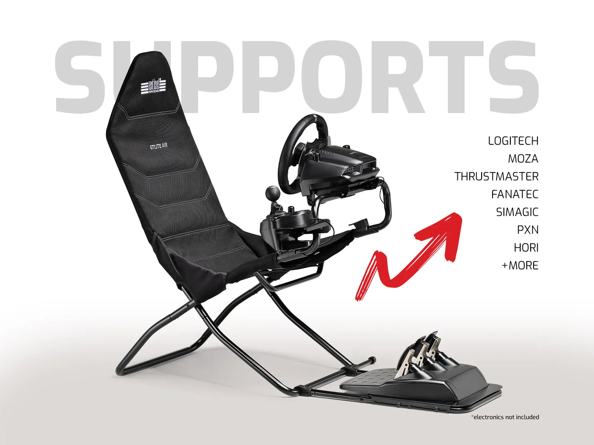 Next Level Racing Accesorii gaming Cockpit Simulator Next Level Racing NLR-S047 | GTLite Air, Pliabil, Negru