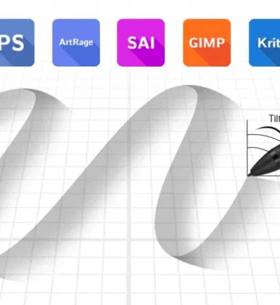 XP-Pen Tableta grafica XP-PEN Star G960S Plus 9x6 OTG+Android 4 Butoane 8192 niveluri presiune include 10 Varfuri