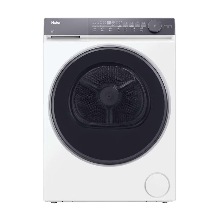 Uscator de Rufe Haier HD100-C367U1-S | 10 kg, Pompa de Caldura, Inverter, Wi-Fi, Clasa C, Alb