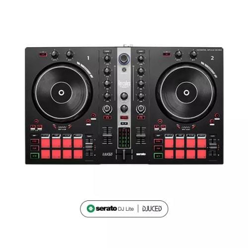 Hercules Echipamente DJ si Streaming Controller DJ Hercules DJControl Inpulse 300 MK2 4780944 | 2 Canale, Jog Wheels RGB, USB, Serato DJ Lite