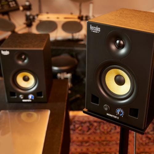 Hercules Echipamente DJ si Streaming Monitoare Studio Hercules Monitor 5 4780905 | 5", Active, Bi-Amp, 90W