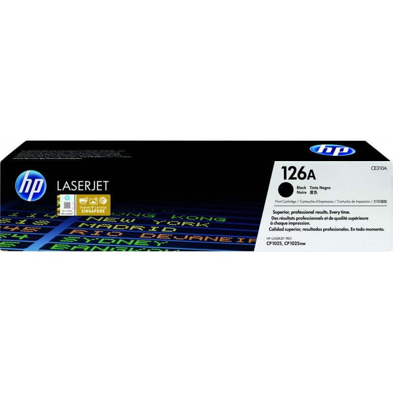 HP HP Cartridge No 126A HP126A HP 126A Black Schwarz (CE310A)