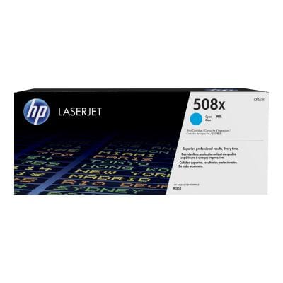 HP Toner Toner Original HP 508X Cyan High Capacity (CF361X) pentru Imprimante Laser Compatibile HP