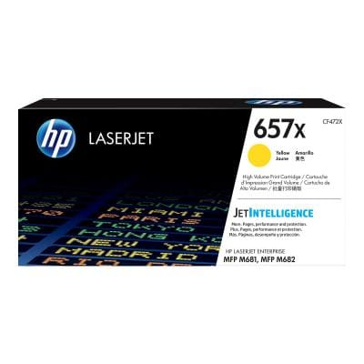HP Consumabile imprimanta Cartuș toner original HP 657X (CF472X) Galben pentru imprimante HP LaserJet, volum mare