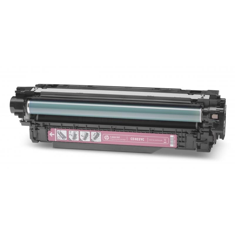 HP Consumabile imprimanta Cartuș toner HP CONTRACT 507Y Magenta CE403YC, randament ridicat, pentru imprimare color profesională