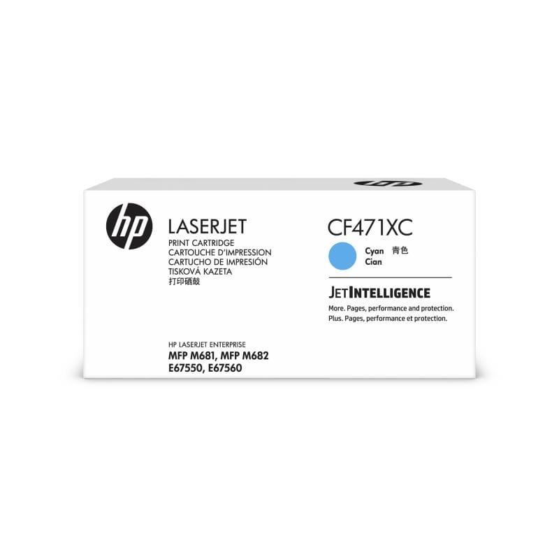 HP Consumabile imprimanta Cartuș toner HP 657X Cyan CF471XC, capacitate mare, până la 23.000 pagini, pentru imprimante HP Color LaserJet