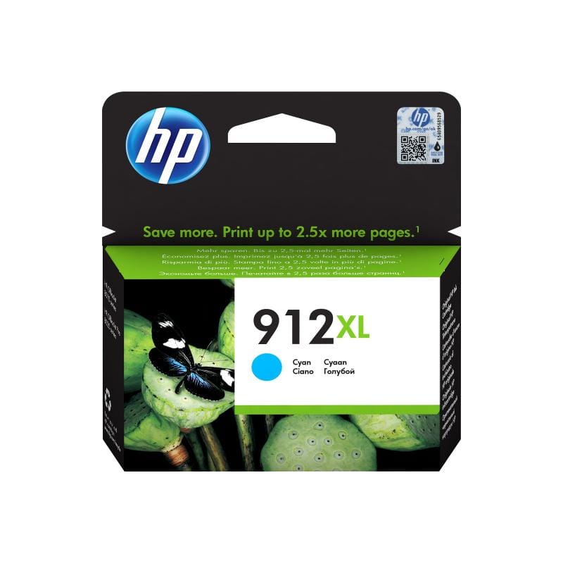 HP Consumabile imprimante Cartus Cerneala HP 912XL 3YL81AE | Cyan, Randament Extins, Original