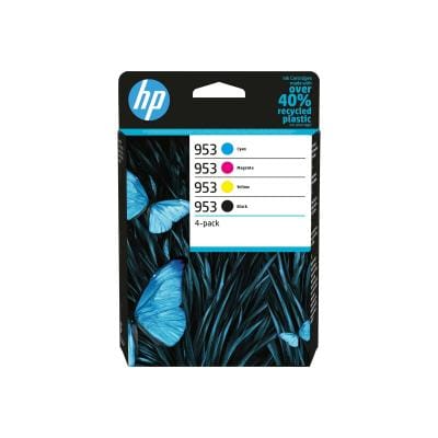 HP Cartuse cerneala Cartuse Cerneala HP 953 6ZC69AE | Multipack 4 Culori, Negru, Cyan, Magenta, Galben