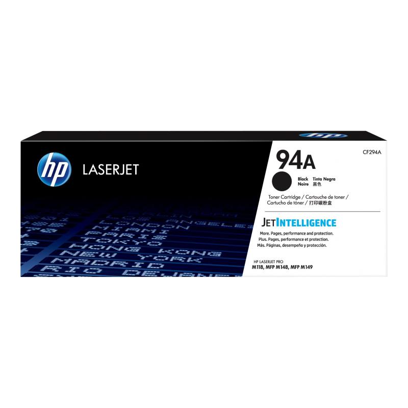 HP Cartuș toner original HP 94A CF294A, negru, pentru imprimante HP LaserJet Pro, randament până la 1.200 pagini
