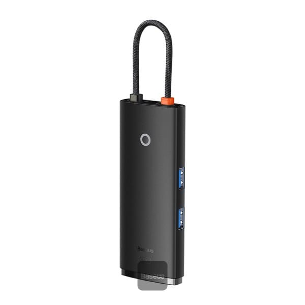 Baseus HUB HUB Baseus Lite WKQX050101 | 6 Porturi, 2xUSB, USB-C, HDMI, PD, SD/MicroSD