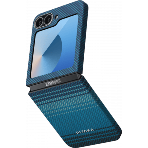 Pitaka Echipament protectie Husa Pitaka MagEZ 5 FMFLIP6 | Samsung Galaxy Z Flip 6, 600D, Ultra Slim, Albastru