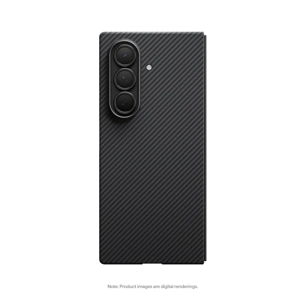 Pitaka Telefon Husa Pitaka MagEZ 7 Pro FBFold7 | Samsung Galaxy Z Fold7, 600D, Ultra-Slim, Negru/Gri