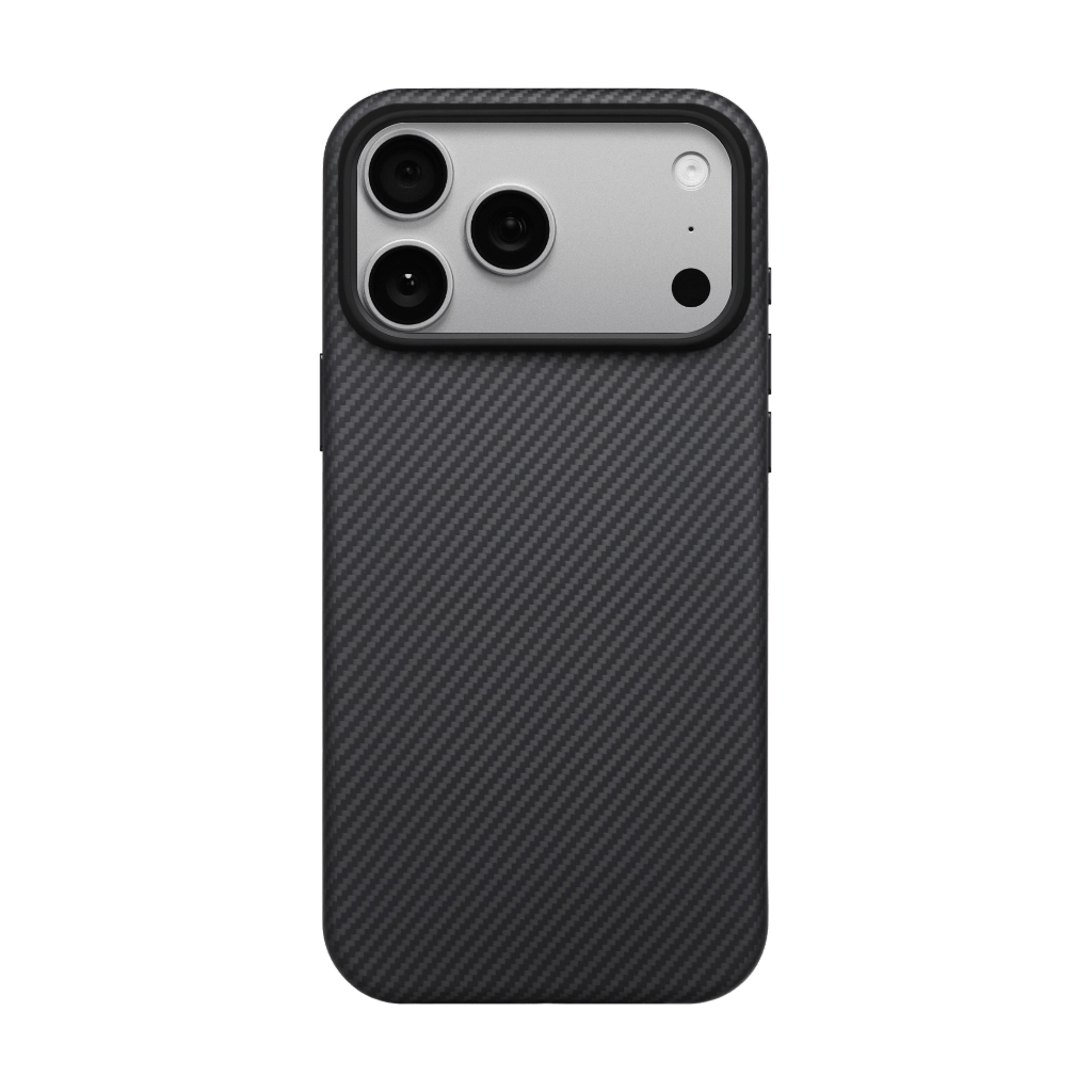 Pitaka Telefon Husa Pitaka iPhone 17 Pro KI1701PB | Aramid UltraGuard, Negru/Gri