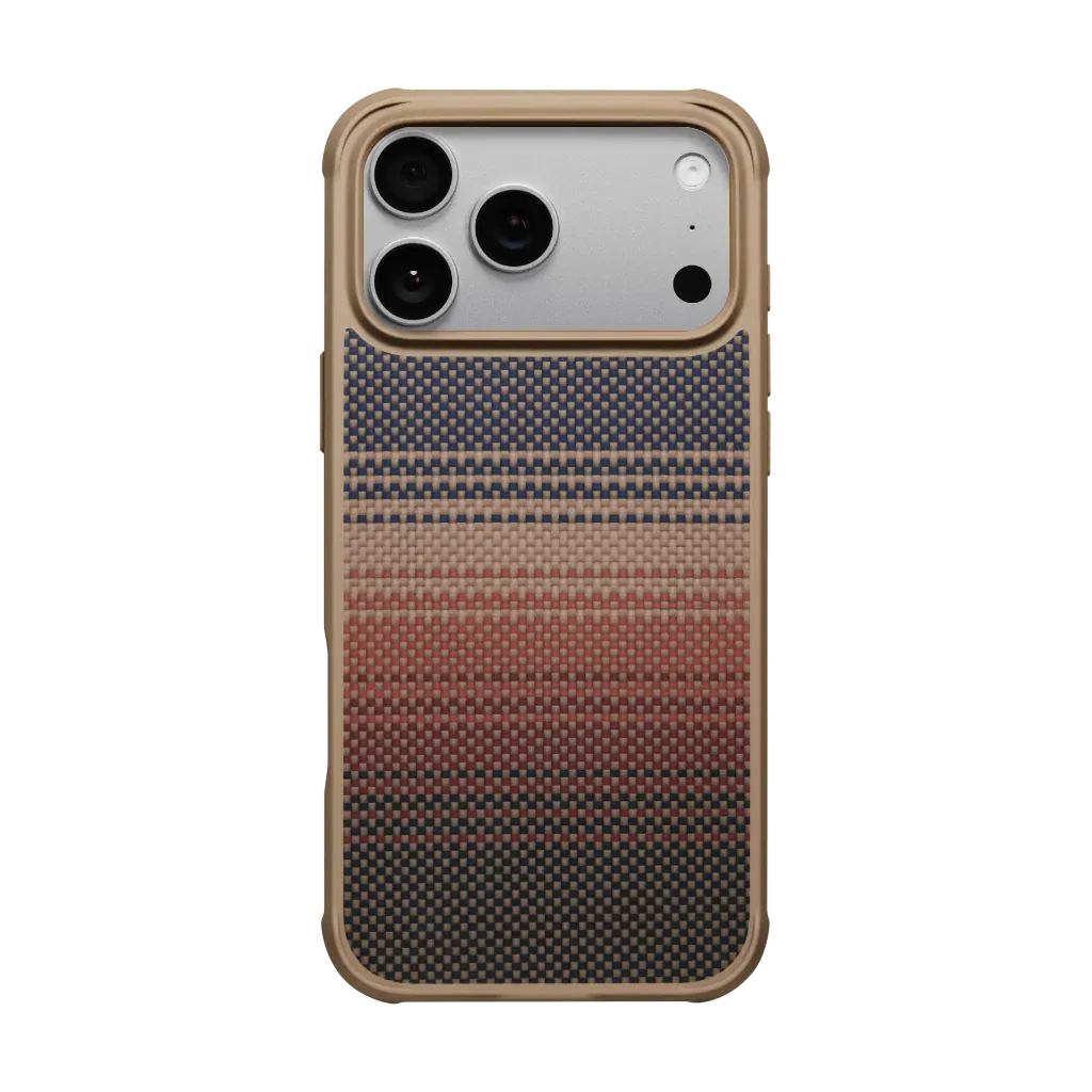 Pitaka Husa Discuri Husa Pitaka KI1702MGPM | iPhone 17 Pro Max, Aramid ProGuard, Sunset
