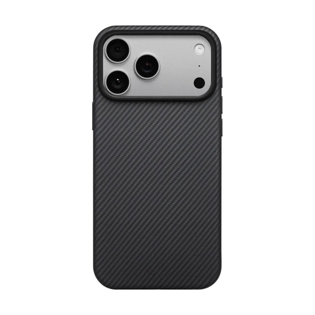 Pitaka Telefon Husa Pitaka KI1701PBM | iPhone 17 Pro Max, Aramid UltraGuard, Negru/Gri