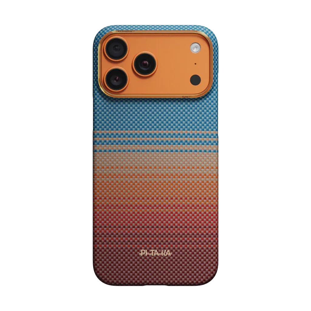 Pitaka Telefon Husa Pitaka SCD1701PM | iPhone 17 Pro Max, PitaTap Edge, California Dream 01