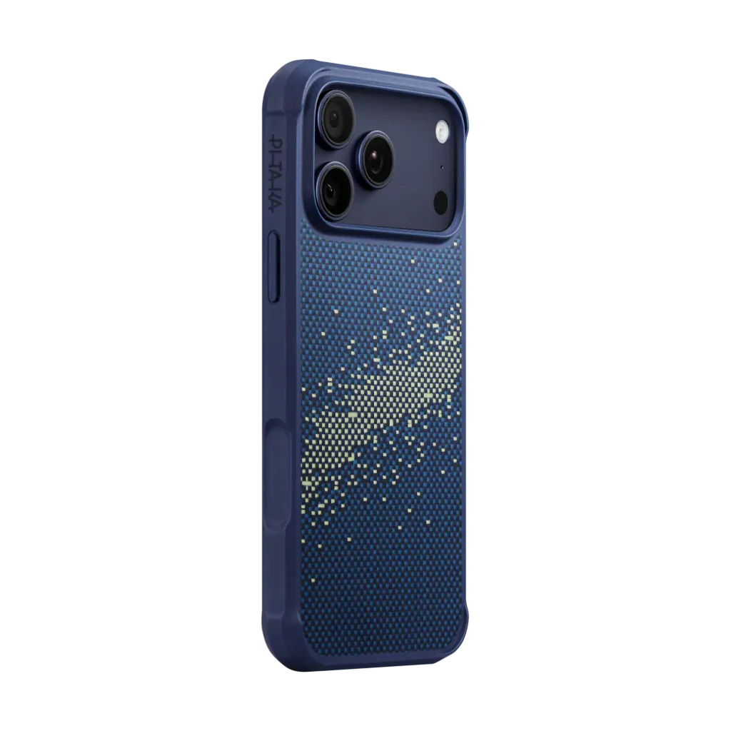 Pitaka Husa Discuri Husa Pitaka KI1705MGP | iPhone 17 Pro, Aramid, MagSafe, Milky Way Galaxy