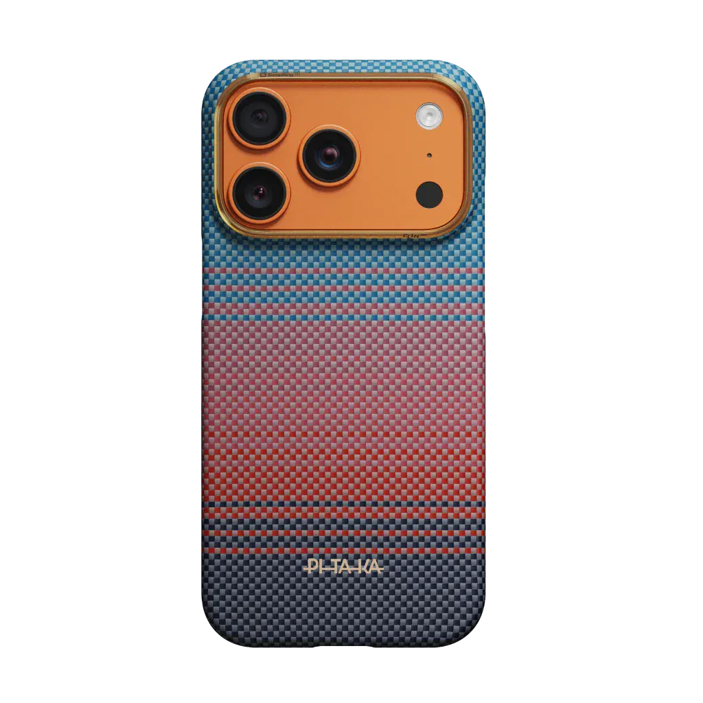 Pitaka Telefon Husa Pitaka PitaTap Edge Case SCD1703P | iPhone 17 Pro, California Dream 03