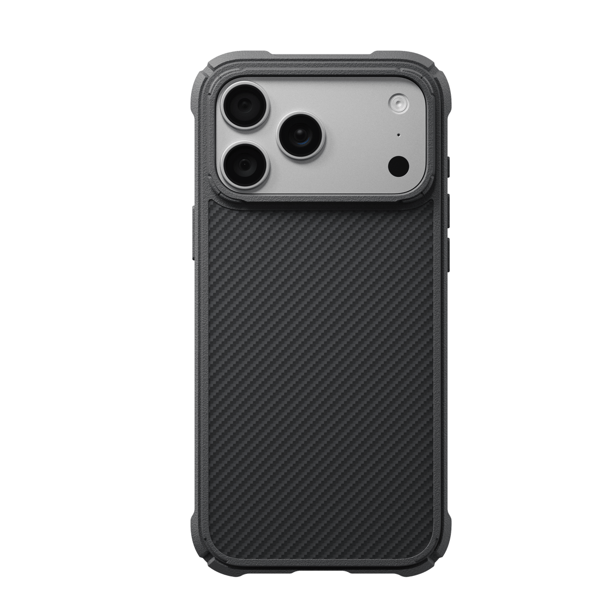 Husa Pitaka pentru iPhone 18 Pro Max, Cairn Case, Negru/Gri