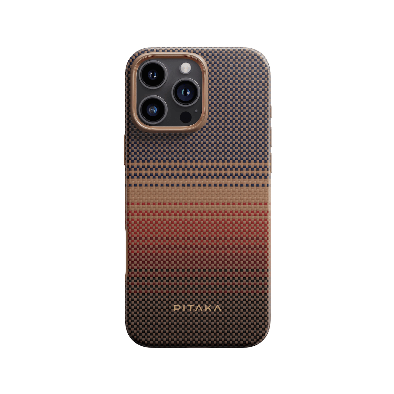 Pitaka Telefon Husa Pitaka KI1601CPSU | iPhone 16 Pro, Military Grade, Sunset