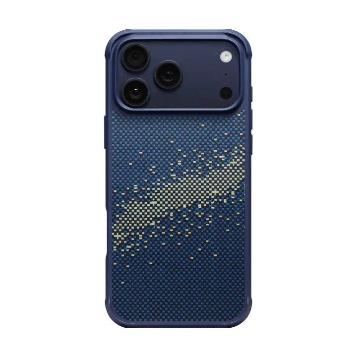 Pitaka Husa Discuri Husa Pitaka KI1705MGPM | iPhone 17 Pro Max, Aramid Pro Guard, MagSafe, Milky Way Galaxy