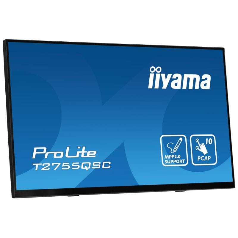 Iiyama Monitor PC Monitor Touch Iiyama ProLite T2755QSC-B1 154131 | 27", WQHD, IPS, 10-Point Touch