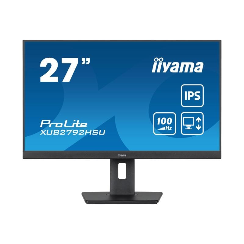 Iiyama Monitor PC Monitor Iiyama ProLite XUB2792HSU-B6 149183 | 27", Full HD, IPS, HDMI, DisplayPort, USB