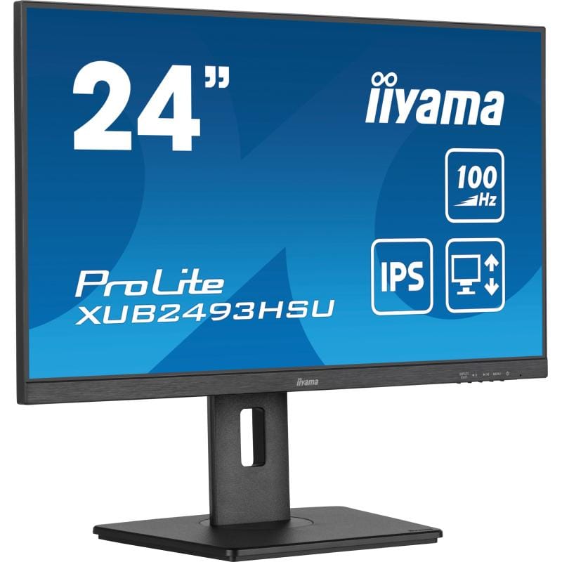 Iiyama Monitor PC Monitor Iiyama XUB2493HSU-B7 23.8" | IPS, Full HD, Ajustabil, Pivot, HDMI/DP