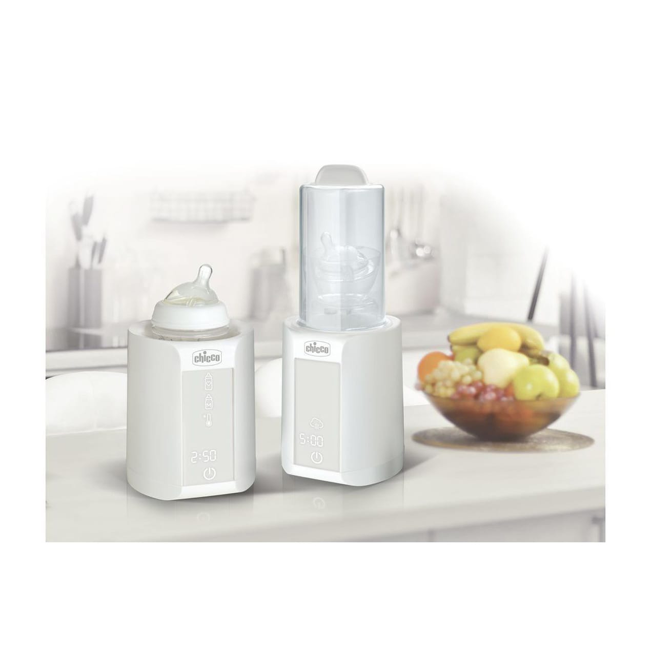 Chicco Alimentație bebe Incalzitor si Sterilizator Chicco 0739010-7 | Digital, Electric, Aburi, 2 in 1, 0 Luni+